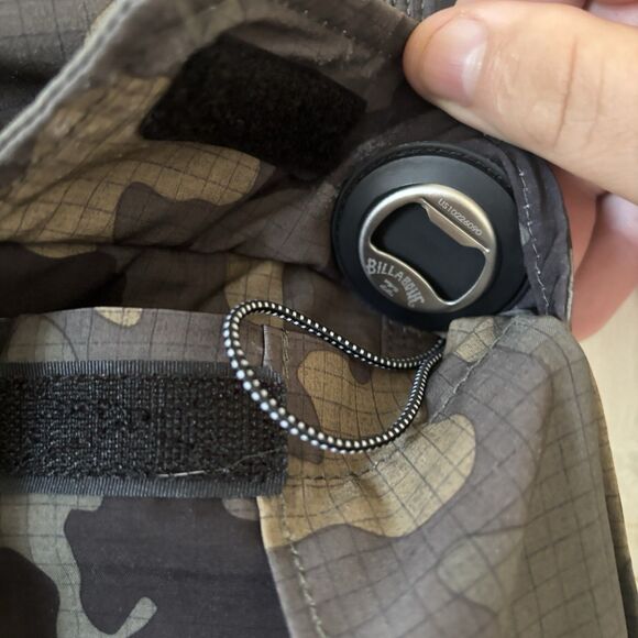 Billabong Men Combat BBO Pro Camo 33 Cargo Board Shorts Swim Trunks Beach Active - Picture 5 of 12